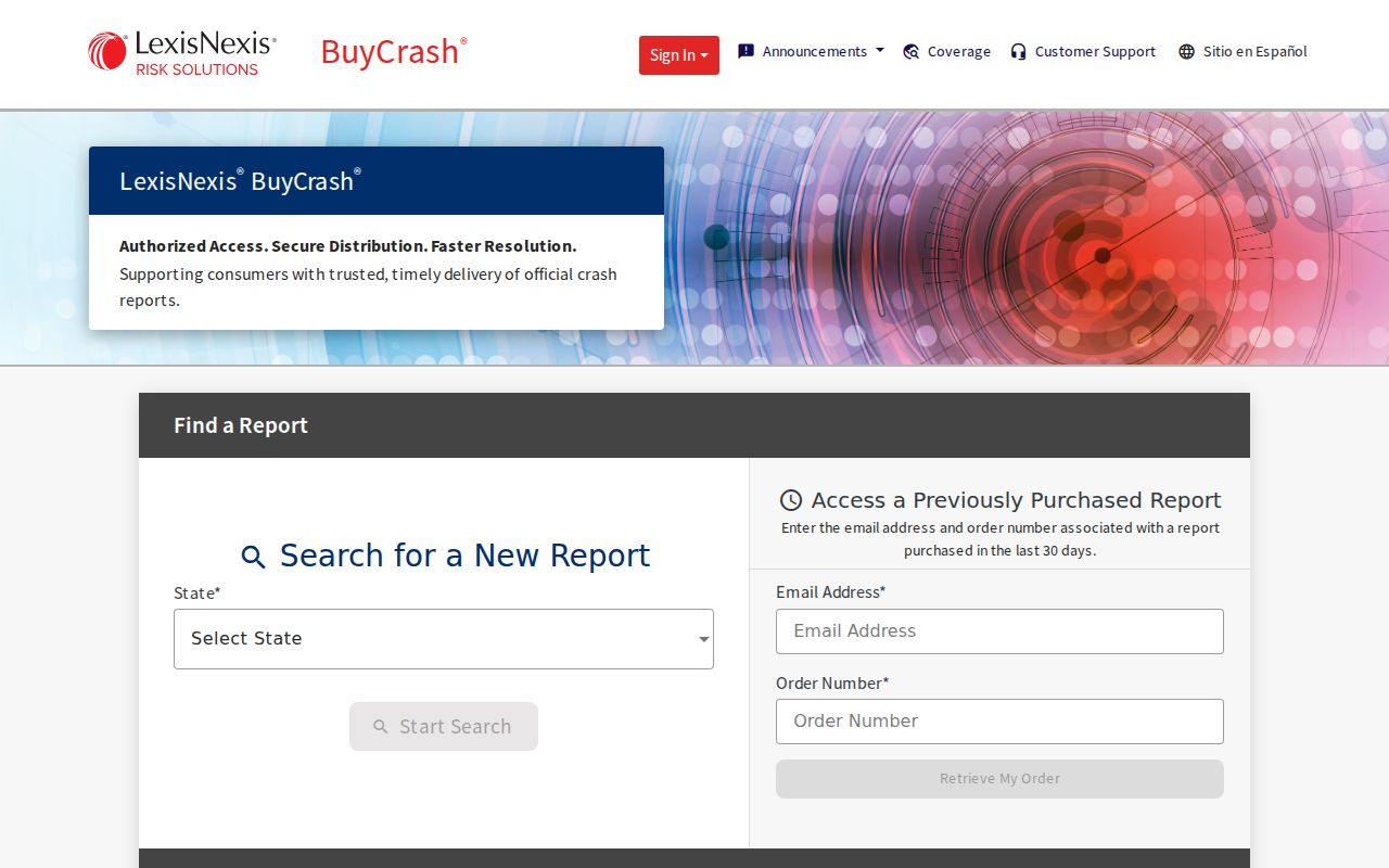 BuyCrash portal designated for Clayton County Police crash reports